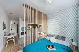 Appartamenty Blue s krovatyu-podiumom Apartments, Reutov