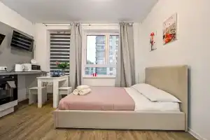 Studiya nedaleko ot m. Shodnenskaya i aeroporta Sheremetevo Apartments, Kurkino