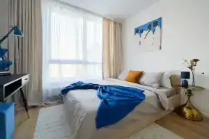 Dizaynerskaya studiya v ZhK Luchi Apartments, Peredelkino