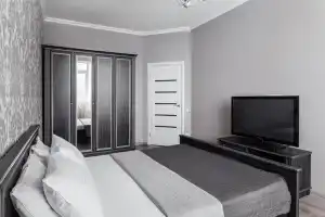 s lodzhiey i vidom v Arkadii Apartments