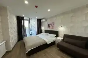 Tryohmestnyy nomer studiya s krasivym vidom Apartments