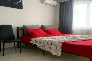 s zahvatyvayushchim vidom na zakat Apartments, Togliatti