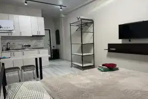 Svetlaya uyutnaya studiya so vsem neobhodimym dlya priyatnogo prozhivaniya Apartments, Mariupol