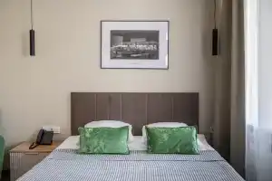 Dvuhmestnyy nomer s 1 krovatyu Komfort Plyus s terrasoy Apartments, Elektrostal