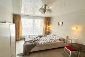 Studiya Hyugge v ZhK Parad planet Apartments, Korolyov