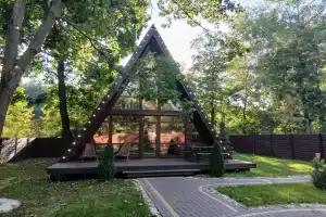 Uyutnyy dom - Chalet na Novoy Boevke s baney i chanom, Kursk