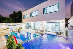 Nine9 Pool Villa "3bed" Walking Street 2km, Jomtien Beach