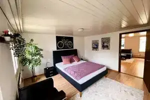 Newly Furnished Beautiful Old Building Apartment in the Center with Apple TV, St. Gallen