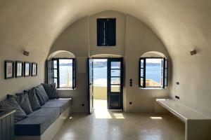 Firaoldport Caldera Sea & Volcano View - 2 Joined Houses, Fira