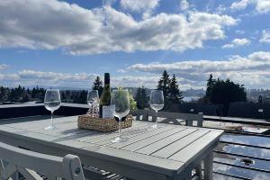 Private Rooftop Patio and Smart Home Features - Modern Urban Oasis Apartments, Seattle