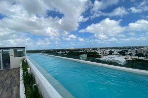 Hermoso Departamento 2 Recamaras con Alberca en el Roof Apartments, Cancun
