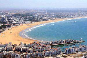 Apartment with One Bedroom in, with Wonderful City View and Enclosed Garden, Agadir