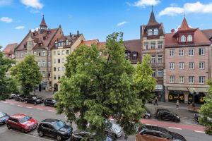 Old town! Exclusive 3-room apartment, roof terrace, WLAN, parking lot, Nurnberg