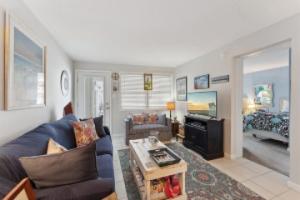 Balcony Overlooking Pool and Smart TV Entertainment - Charming Oasis Hotel, Wildwood Crest