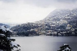From the apartment and terrace view of the Lake, and with private parking space, Como