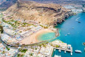 Frontline Marina Apartment with Private Roofterrace and Seaview by El Sirocco, Taurito