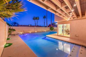 Luxurious Lap Pool and Spa Amenities - Stunning Desert Oasis Retreat Hotel, Las Vegas