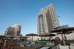 sea sun and fun on the mediterranean beach , restaurants and bars near by Hotel, Haifa