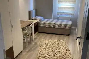 Centrally Located Flat with Balcony in Apart-hotel, Canakkale