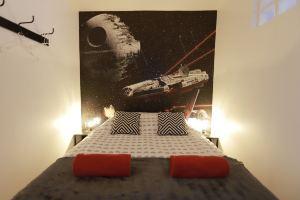 Cinema apartment with home cinema and garage, Honfleur