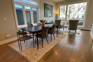 Spacious Chef’s Kitchen and Inviting Outdoor Space - Cozy Urban Retreat Apartments, Chicago