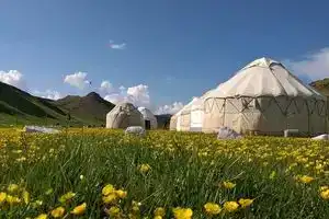 Yurt Camp Azamat at Song Kol Lake, Naryn