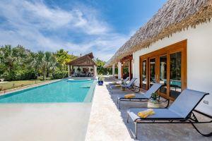 One of the Best Cap Cana Villas for Rent Large Pool Jacuzzi Chef Maid, Punta Cana