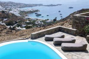 Villa Ammonite with Heated Pool by Diles Villas, Psarou