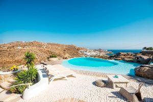 Villa 800 m away from the beach with swimming-pool, Platis Yialos Mykonos