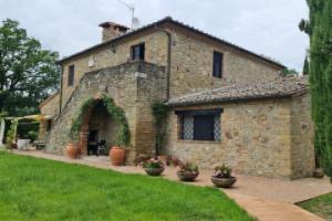 Podere Colombaio - Verbena chalet in historical Podere in Val d'Orcia, Radicofani