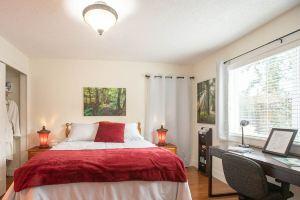 Private suite located on the garden side of our home Apartments, Duncan