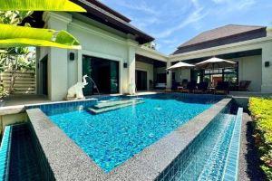 Balinese pool villa at Baan Bua,, Nai Harn