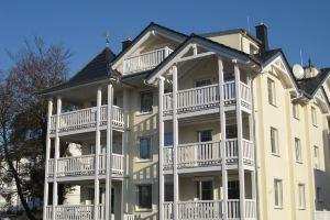 Holiday beachcomber, 50 m beach, beach chair, free Wi-Fi, 2 south-west-facing balconies Hotel, Heringsdorf