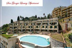San Giorgio Luxury Apartment-Panoramic Pool & Parking Space, Taormina