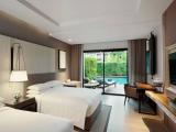 Deluxe Pool Access Two Double Room (non-smoking)