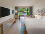 Premium Cabana Terrace, Guest Room, 1 King, Pool View