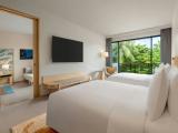 2 Bedroom Suite, Bedroom 1: 1 King, Bedroom 2: 2 Doubles,Garden View, Balcony