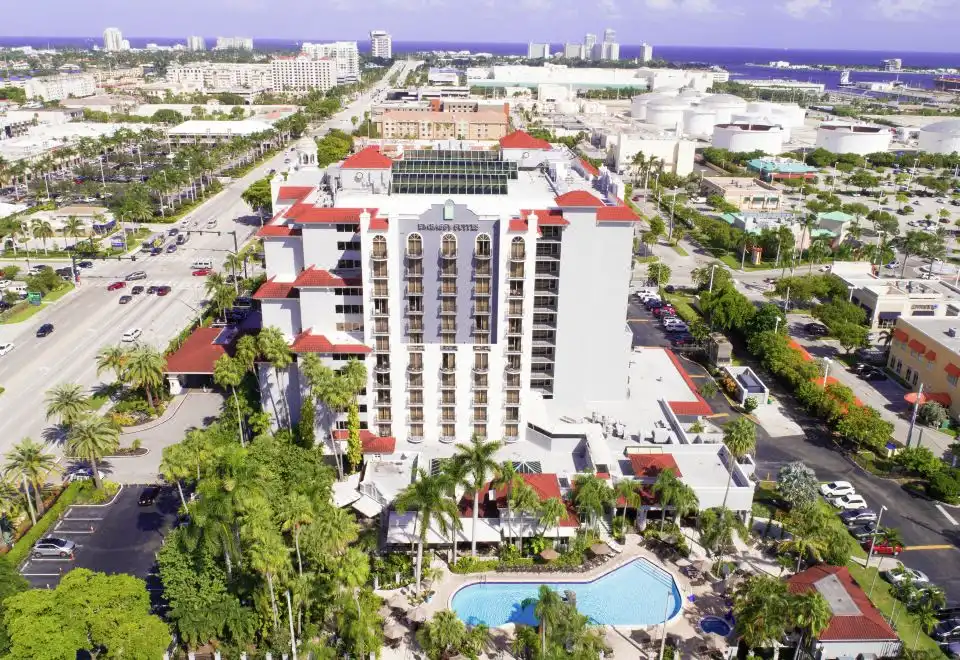 Suite, 2 Double Beds, Bathtub