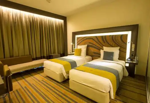 Premier Room Twin Beds, Premier Lounge Access, 15% Off On Food & Soft Drinks