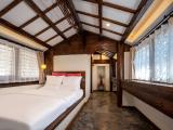 Snow weaving single-story big bed room
