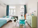 Warm Sun Holiday | Vintage Cream Style One-Bedroom Family Apartment With Balcony + Underfloor Heating