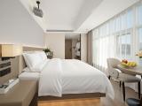 Soft Glow • Light Luxury Double Bed Room (Fridge + Smart Home + Deep Sleep Mattress)