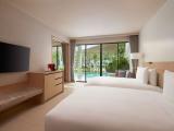 2 Bedroom Larger Suite, Bedroom 1: 1 King, Bedroom 2:2 Doubles, Private Pool