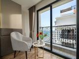 Senior Triple Room With Balcony, Partial Sea View