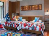 Ultraman-themed Family Twin Beds Room