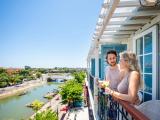 Super Deluxe River view, balcony