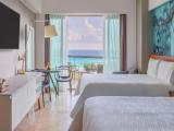 Premium Two Double Room with Partial Ocean View