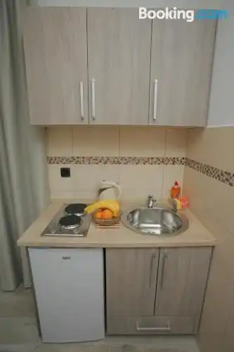 One-Bedroom Apartment with Balcony and Sea View