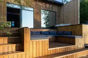 Unikalnaya villa na beregu ozera, Rutalahti