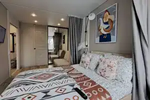 Apartment on Naberezhnaya La-Roshel 13, Petrozavodsk